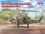 ICM AH-1G Cobra with Vietnam War US Helicopter Pilots 1: 32 (32062)