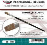 Mirage Hobby Brush Flat High Quality Classic Series 1 Size 8 (100049)