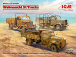 ICM Wehrmacht 3t Trucks (V3000S, KHD S3000, L3000S) 1: 35 (DS3507)