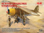 ICM CR. 42 Falco with Italian Pilots in tropical uniform 1: 32 (32025)