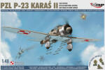 Mirage Hobby PZL P-23 KARAS II, 1939 Version with an Additional Antenna 1: 48 (481601)