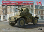 ICM Panzerspähwagen P 204(f)with CDM turret, WWII German Armoured Vehicle 1: 35 (35377)