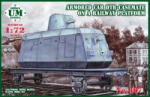 UniModels Armored car DTR-casemate on railway plat 1: 72 (UMT667)