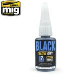 AMMO by MIG Jimenez AMMO Black Slow Dry Cyanoacrylate (A. MIG-8034)
