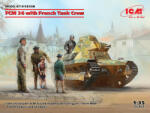 ICM FCM 36 with French Tank Crew 1: 35 (35338)