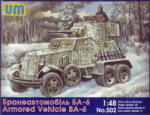 UniModels BA-6 Soviet armored vehicle 1: 48 (UM502)
