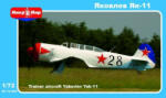 Micro Mir AMP Yakovlev Yak-11 Soviet training aircraft 1: 72 (MM72-005)