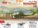 ICM Forward base Cobra AH-1G+Bronco OV-10A w. US Pilots&Ground Person a. HelicoPilots 1: 48 (48303)