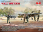 ICM Vietnam USAF Airfield(Cessna O-2A, OV-10 Bronco, US Pil&Gro. Pers(Viet. War)5 fig 1: 48 (DS4803)