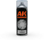 AK Interactive AK Sprays Semi-Gloss varnish (selyemfényű lakk) 400ml AK1014