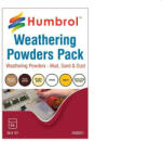Humbrol Weathering powders mixed pack - 6 x 9ml (AV0021)