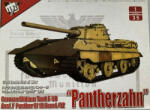 modelcollect German Middle Tank E-50 mit 10.5cm L/52 Panther III Ausf. F 1: 35 (UA35015)