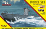 Mirage Hobby U2(German Submarine WWII typeIIA(ModelSe 1: 400 (840065)