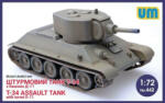 UniModels T-34 Assault tank with turret D-11 1: 72 (UM442)