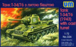 UniModels T-34/76 (1943) 1: 72 (UM326)