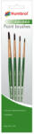 Humbrol Coloro Brush Set (Größen 00, 1, 4 & 8) (AG4050)