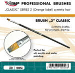 Mirage Hobby Brush Flat High Quality Classic Series 2 Size 3 (100056)