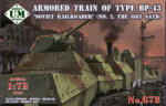 UniModels Armored train of type BP-43Soviet rail- roader (#2, the 61st. SATD) 1: 72 (UMT678)