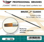 Mirage Hobby Brush Flat High Quality Classic Series 2 Size 1 (100054)