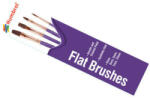 Humbrol Brush Set Flat 3, 5, 7, 10 (AG4305)