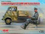 ICM Lastkraftwagen 3, 5t AHN w. German Drivers Limited 1: 35 (35418)