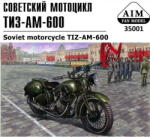 AIM -Fan Modell TIZ-AM-600 Soviet motorcycle 1: 35 (AIM35001)