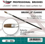 Mirage Hobby Brush Flat High Quality Classic Series 1 Size 3 (100044)