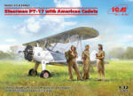 ICM Stearman PT-17 with American Cadets 1: 32 (32051)