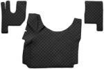 F-CORE Set covorase compatibile cu Renault T cu podea inalta (01.2014-2021), piele sintetica - Negru (F-CORE FL14 BLACK)