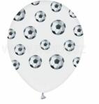 Godan Focilabda mintás fehér lufi - 5 darabos (GZ-PIN5) - jateknet