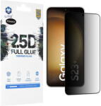 LITO Folie pentru Samsung Galaxy S23 - Lito 2.5D FullGlue Glass - Privacy (KF2318020) - vexio