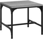 vidaXL szürke sonoma színű szerelt fa kisasztal 40x40x35 cm (819408) (819408)