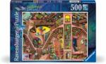 Ravensburger Пъзел Ravensburger от 500 части - Шантава библиотека (17484)