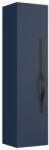 Krofam Dulap tip coloana suspendat albastru Krofam e-VOG 130 cm maner negru (159-0106)