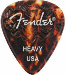 Fender 351 Shape Wavelength Celluloid gitárpengető - dombornyomott csúszásgátlós felület - heavy