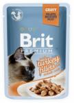 Brit Pliculeț BRIT Premium Cat Delicate Fillets in Gravy with Turkey 85 g