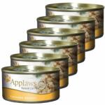 Applaws Applaws Cat - conservă pentru pisici cu piept de pui, 6 x 70g