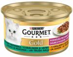 Gourmet Conservă Gourmet GOLD - bucăți de iepure și ficat fripte și înăbușite, 85g