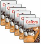Calibra CALIBRA Cat Adult bucăți de rață și pui în sos 6 x 100 g
