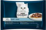 Gourmet Gourmet Perle Duo hrană la plic pentru pisici, amestec de peşte 4 x 85 g