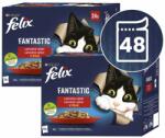 FELIX FELIX Fantastic selecție de pliculețe delicioase în gelatină - multe pliculețe 48 x 85 g