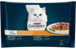 Gourmet Gourmet Perle hrană pisici la plic, felii mini în sos 4 x 85 g