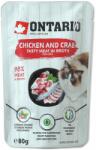 ONTARIO Ontario Cat pui & crab 80 g