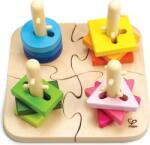 Hape Puzzle din lemn creativ (OLP1088E0411)