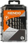 Kendo fémfúró készlet HSS-G 1-10mm 10db-os (030405-0073)