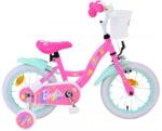 Volare - Bicicleta pentru copii Barbie - Fete - 14 inch - Roz (V-31454-SACB) Papusa Barbie