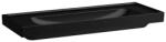 Laufen MEDA Mosdó, 120 cm túlfolyónyílás nélkül, csaplyuk nélkül, Fekete matt H8141117161121 (H8141117161121)
