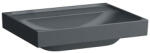 Laufen MEDA Mosdó, 60 cm, csiszolt alsó felülettel túlfolyónyílás nélkül, csaplyuk nélkül, Graphite matt H8161137581121 (H8161137581121)