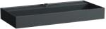Laufen Kartell LAUFEN Mosdótál, alsó felülete csiszolt túlfolyónyílás nélkül, csaplyuk nélkül, Graphite matt H8163377581121 (H8163377581121)