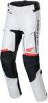Alpinestars Pantaloni motocicletă Alpinestars Bogota PRO Drystar Honda gri deschis-roșu fluo-negru (AIM110-414)